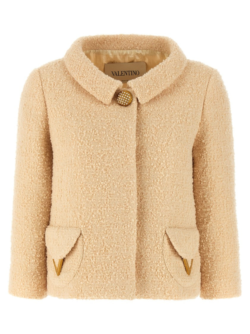 Valentino Garavani Blazer In Tweed