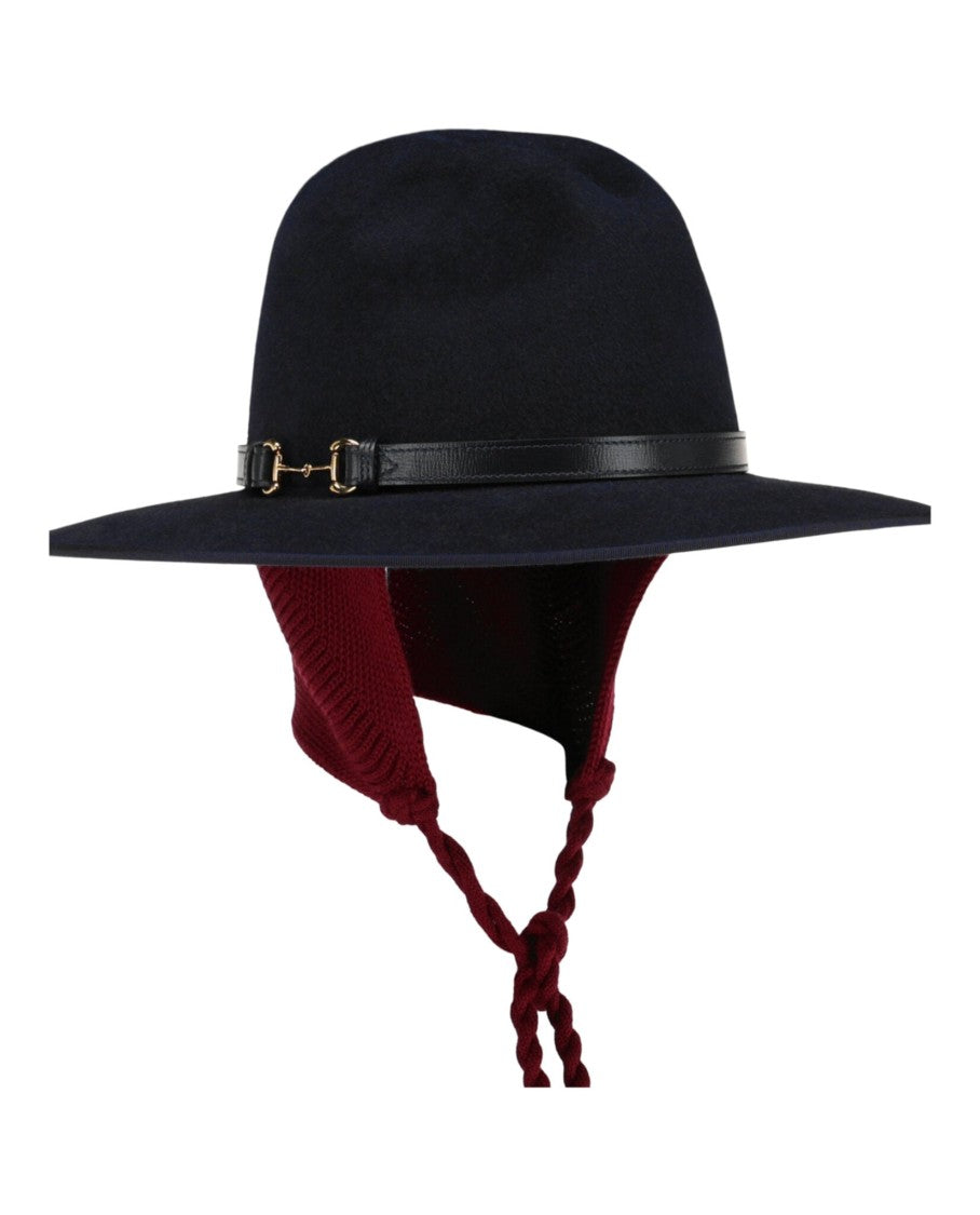 Gucci Felt Brimmed Hat W/ Earflaps