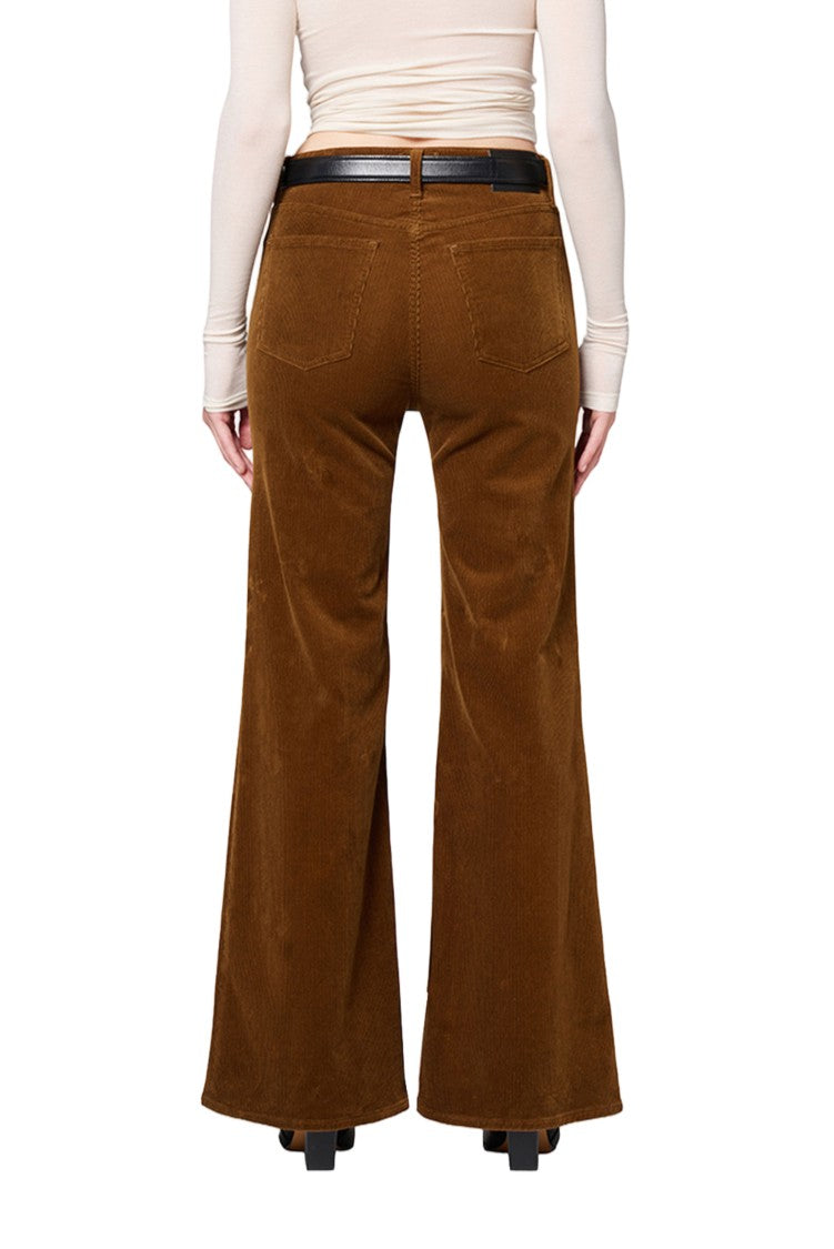 Citizens Of Humanity Brown Kimberly 70S Corduroy Flared Pants