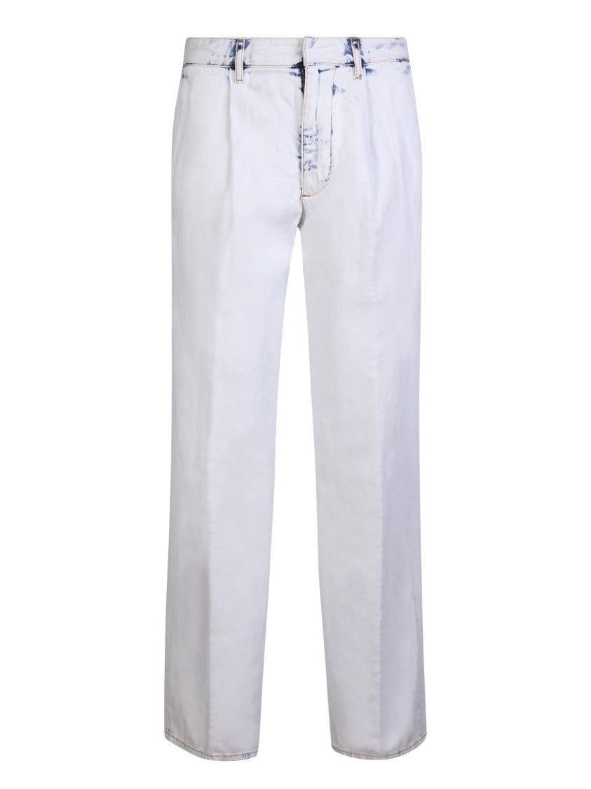 Dsquared2 Light Blue Faded High Waist Jeans