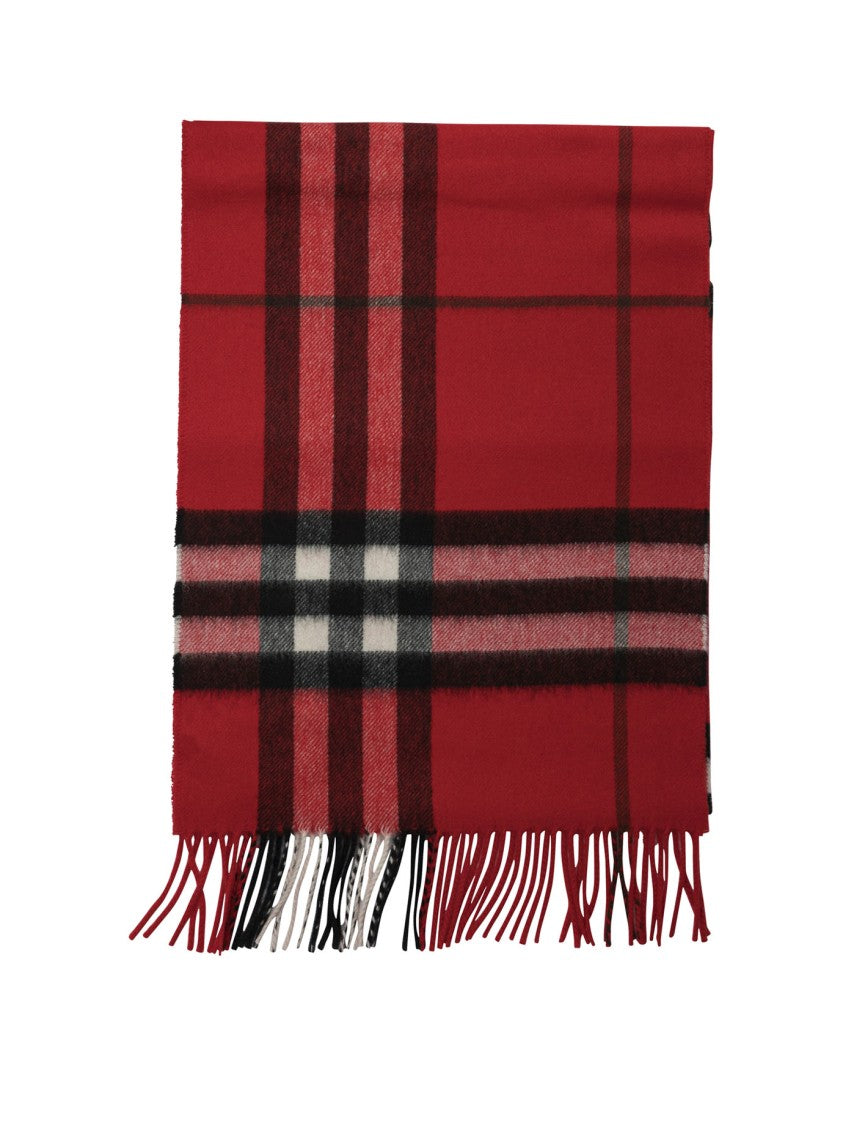 Burberry Cashmere "Check" Scarf