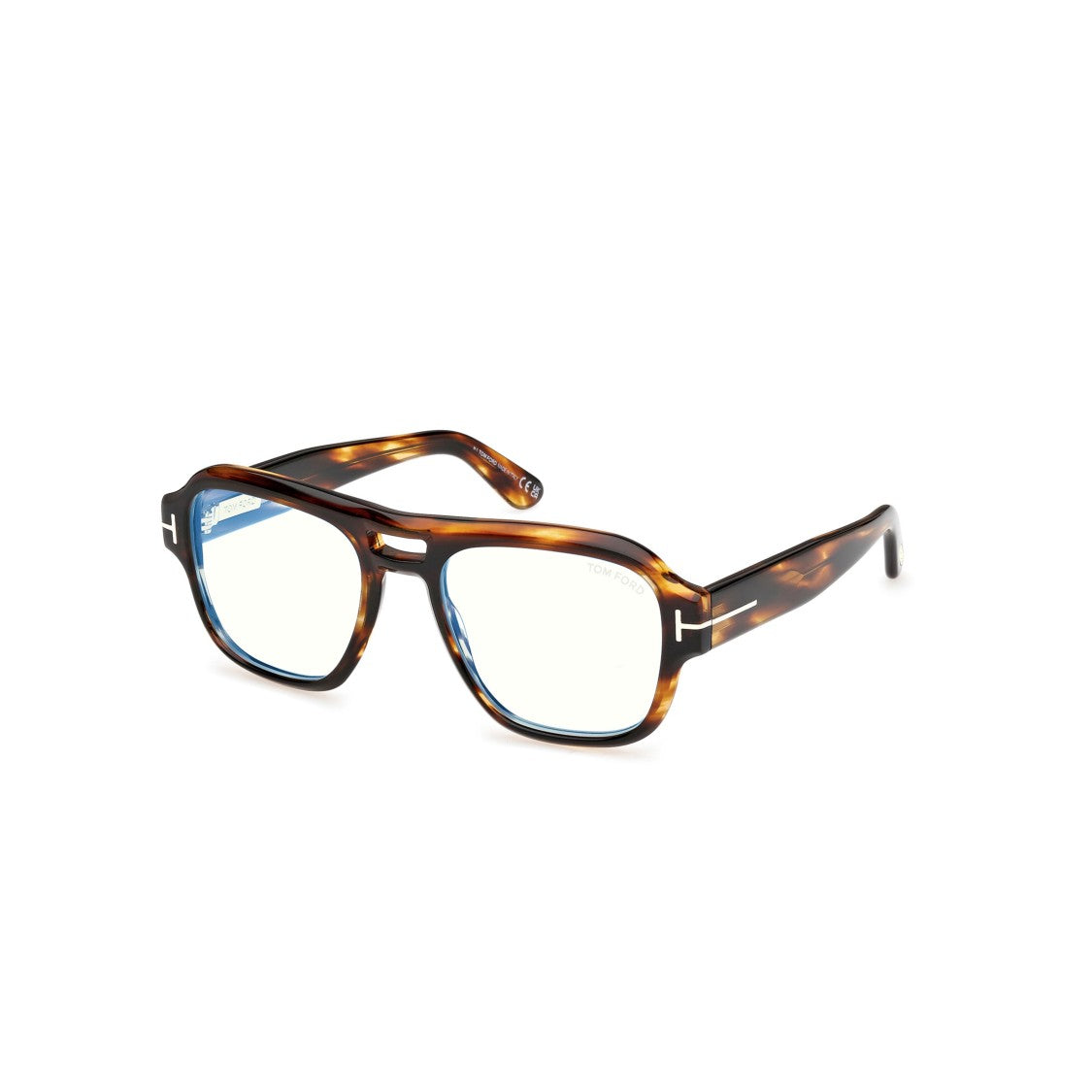Tom Ford Ft6085-B Classic Square Frame Tortoiseshell Sunglasses