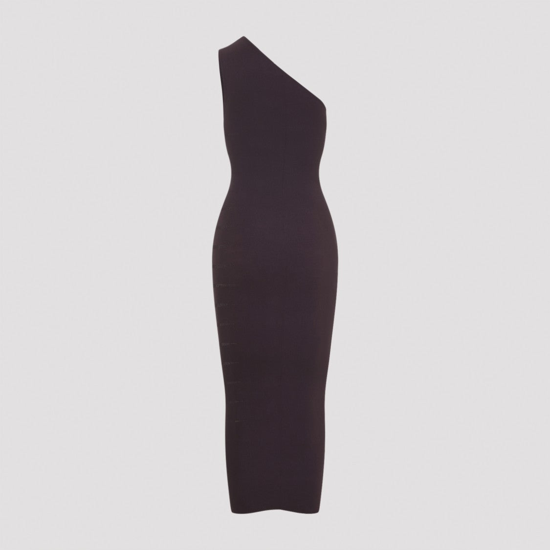 Wolford One-Shoulder Midi Dress In Smooth Polyamide Blend