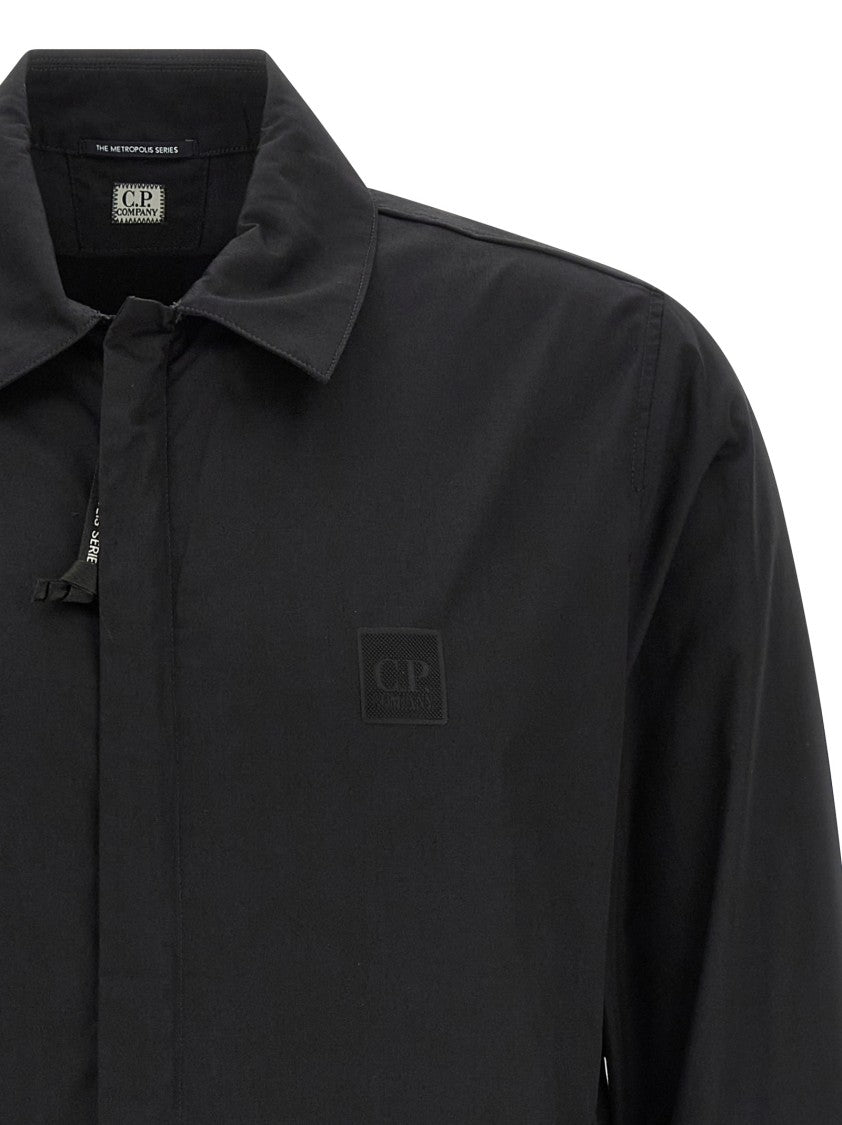 C.P. Company Zip Overshirt With Concealed Front Closure