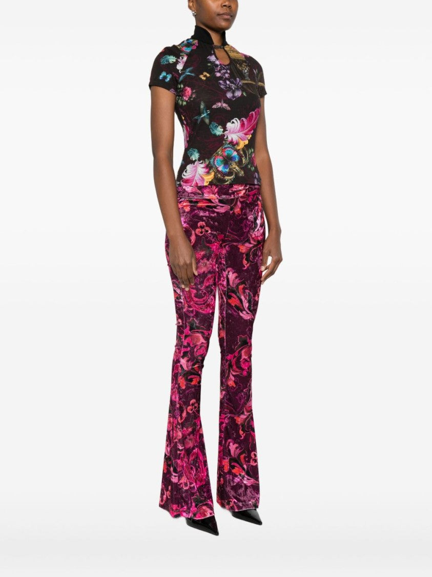 Versace Jeans Couture Versace Jeans Couture Fitted Short-Sleeved Top
