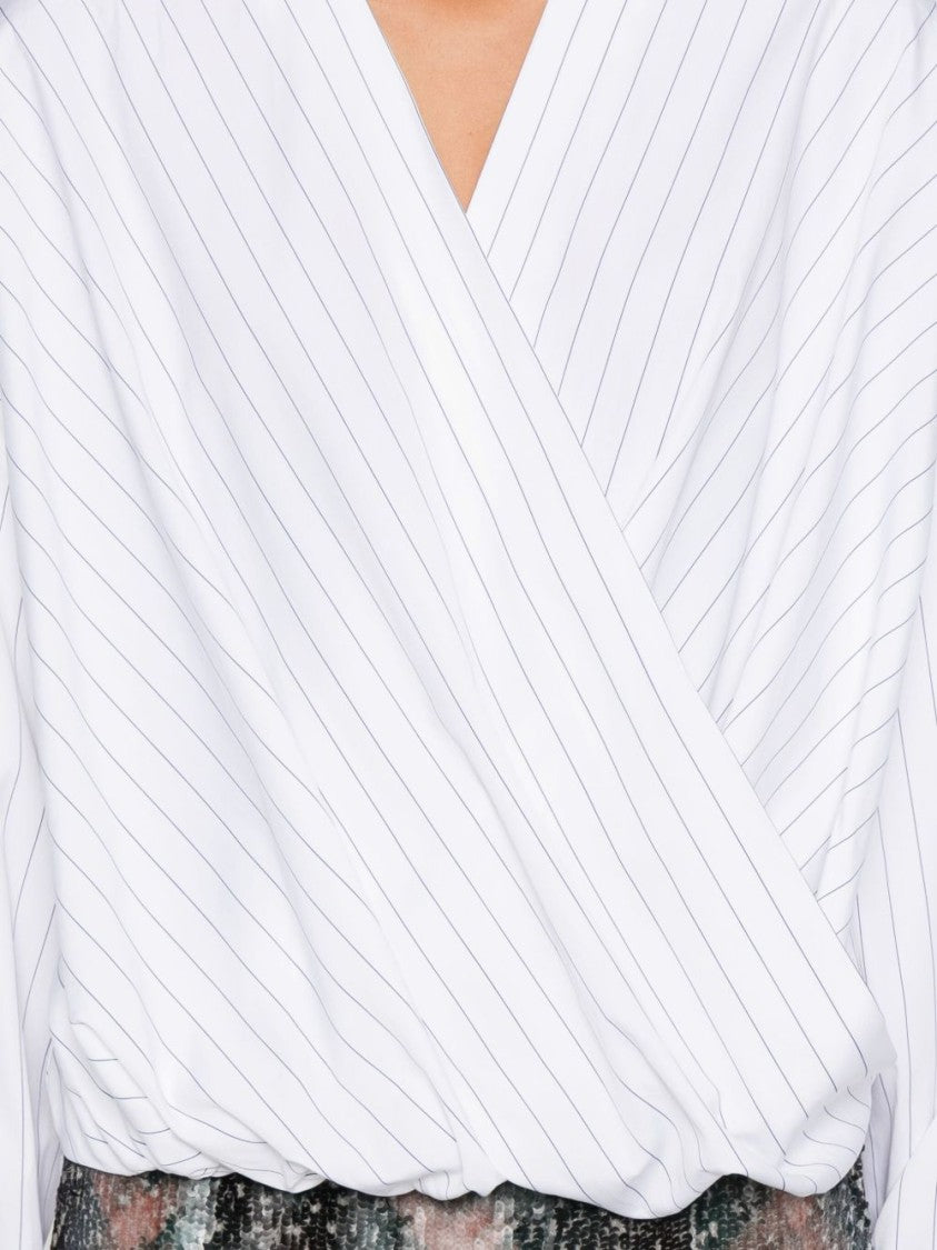Dries Van Noten Draped Relaxed-Fit Shirt With Wrap-Style Front