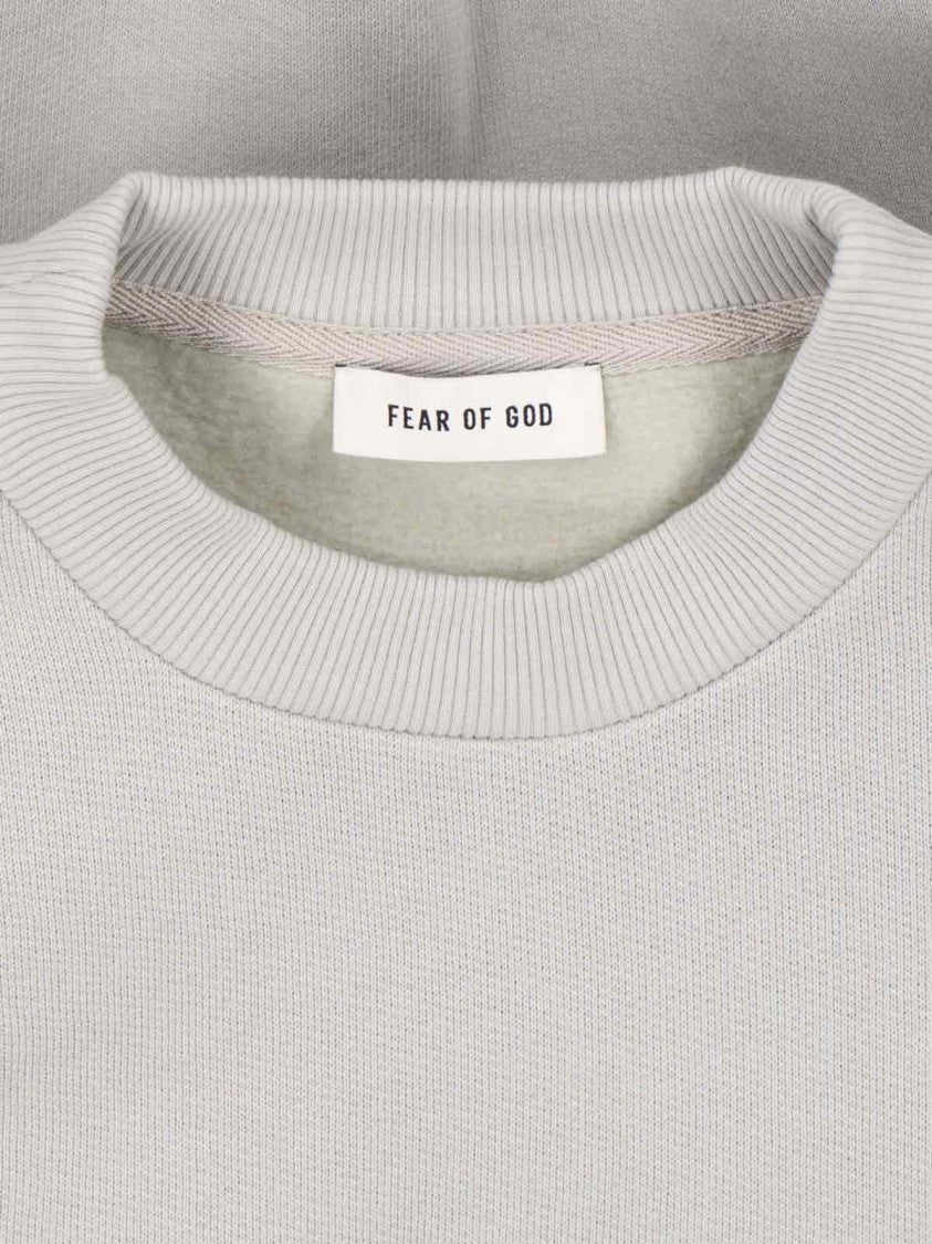 Fear Of God Relaxed Fit Grey Sweater