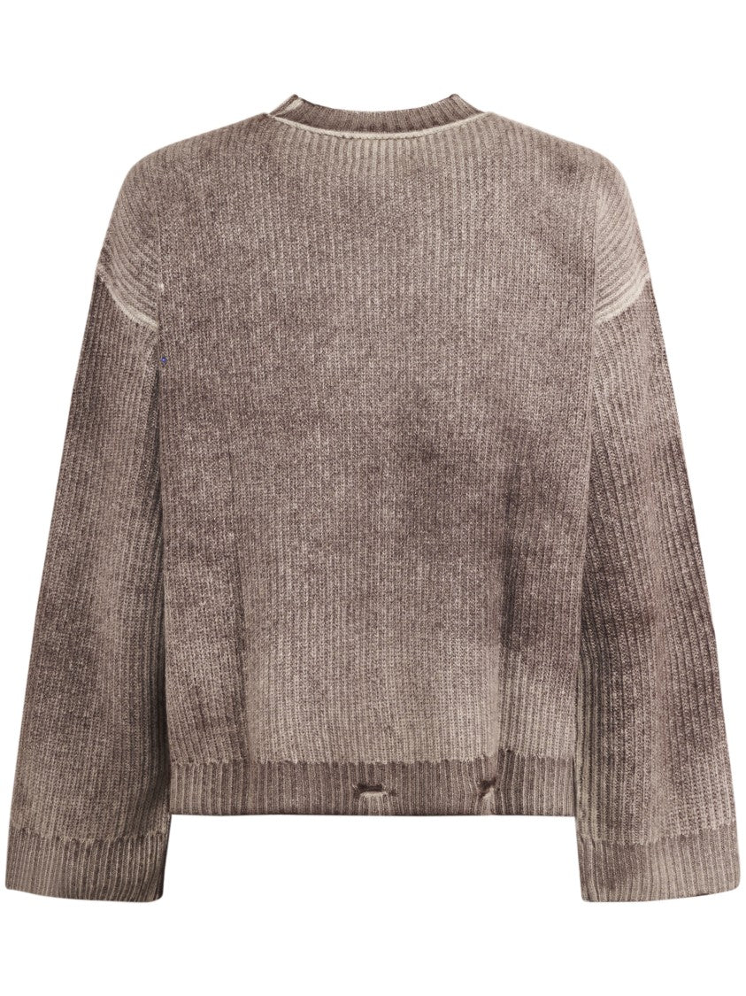 Represent Reversible Fade-Out Knit Sweater