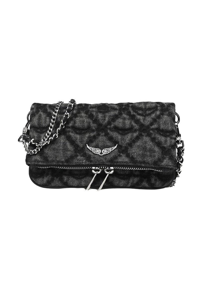 Zadig & Voltaire Quilted Rectangular Clutch Bag