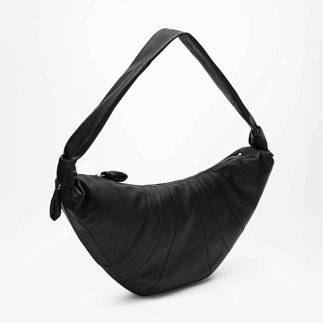 Lemaire Large Crescent-Shaped Shoulder Bag In Soft Grained Leather