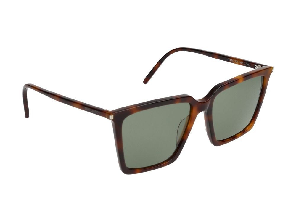 Saint Laurent Sunglasses Sl 474 002 Havana Havana Green 56/17/145