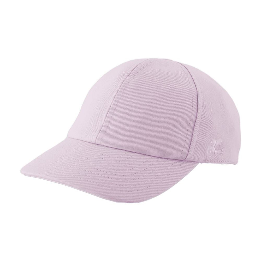 Courrèges Signature Cap - Cotton - Pink