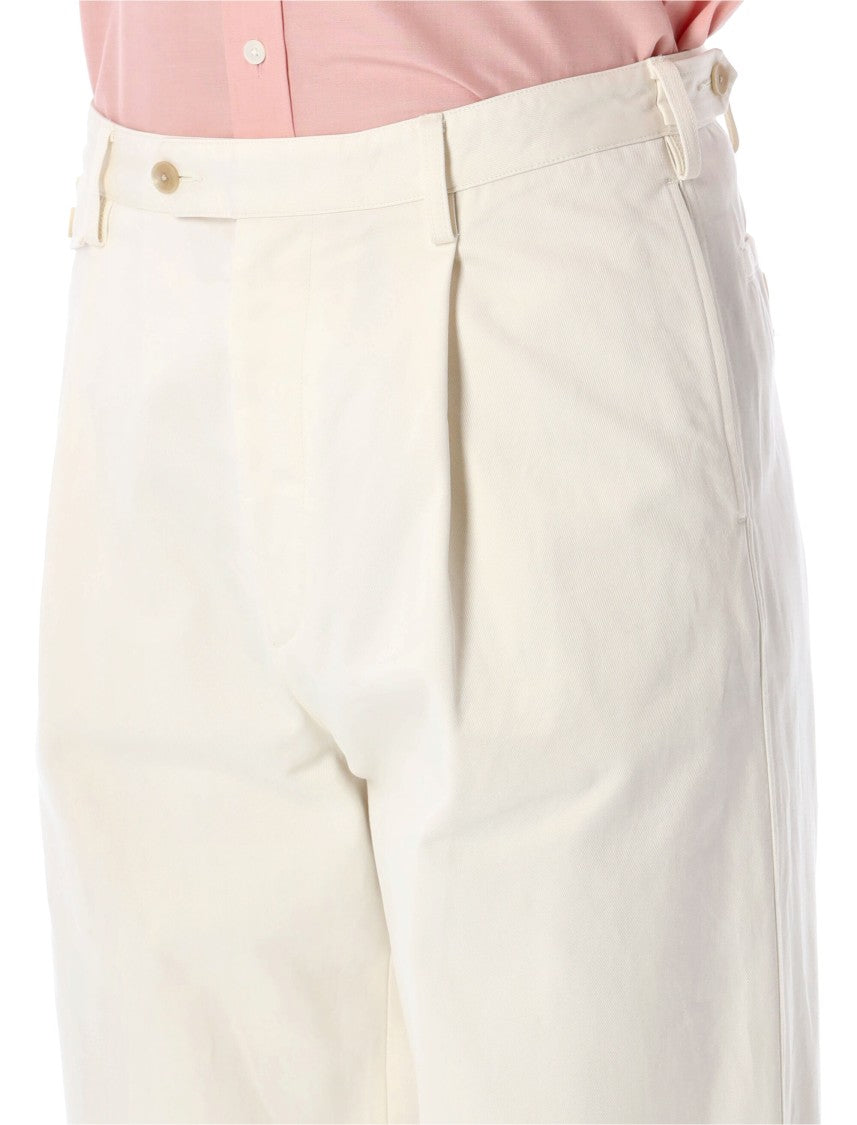 Auralee Chino One Tuck Pant