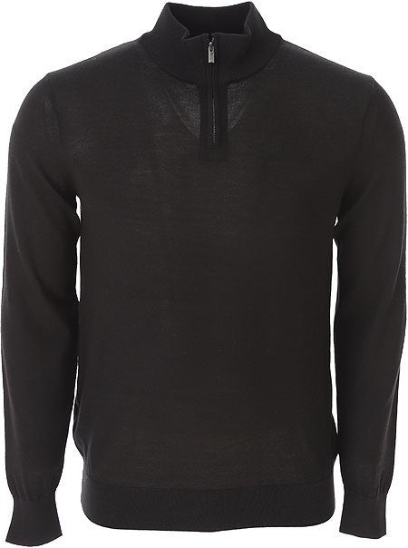 Emporio Armani High Collar Wool Knitwear