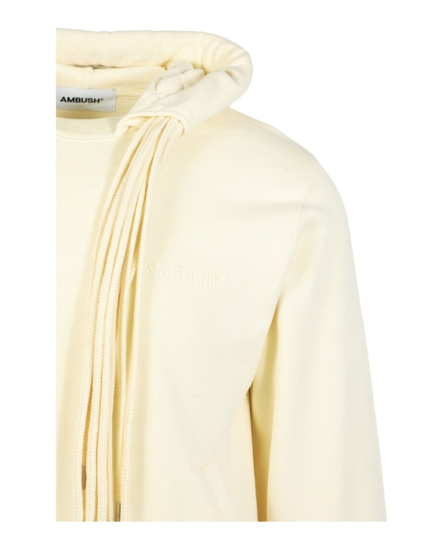 Ambush Multi-Drawcord Hoodie With Innovative Embroidery And Comfortable Fit