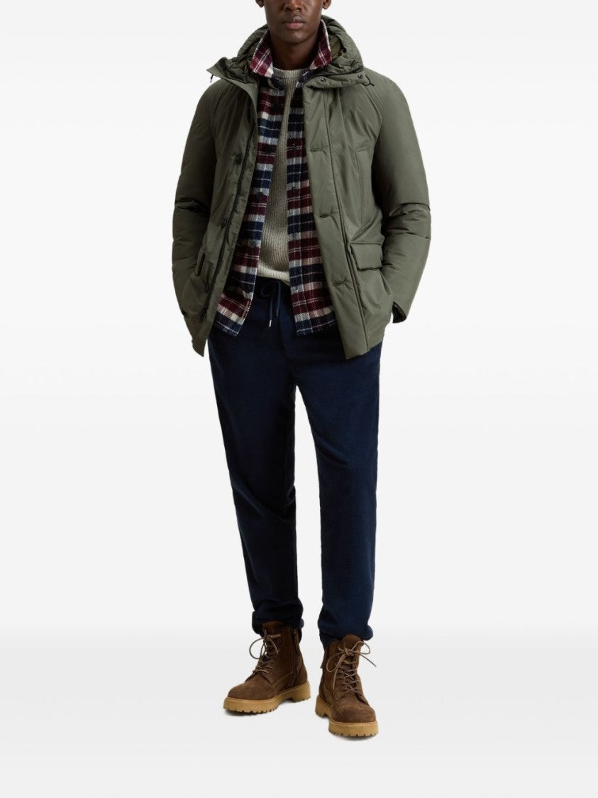 Woolrich Logo Down Jacket