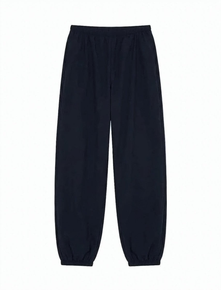 Paloma Wool Straight-Leg Silk Trousers With Gathered Cuffs