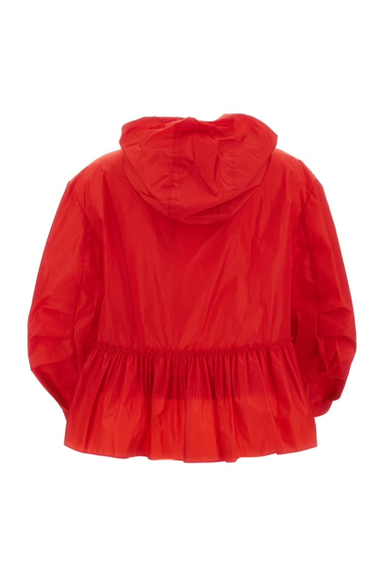 Simone Rocha Bungee-Style Drawstring Jacket With Pleating Details