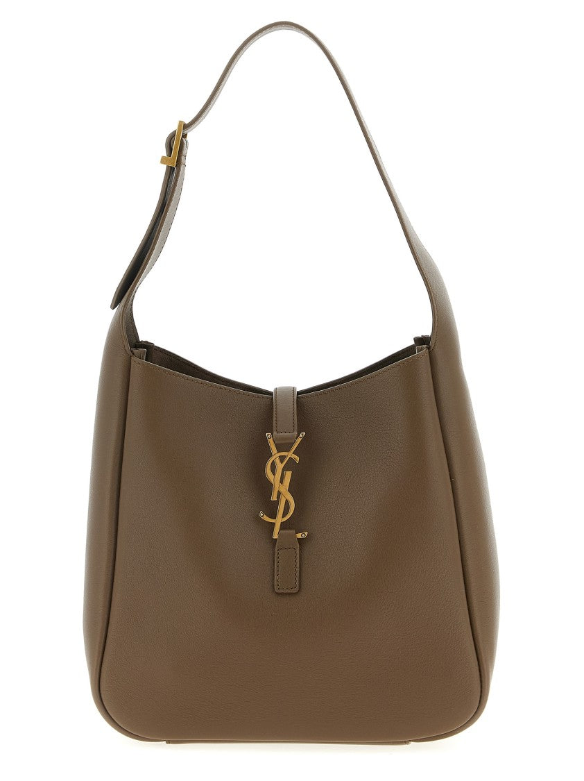 Saint Laurent Small Hammered Leather Shoulder Bag