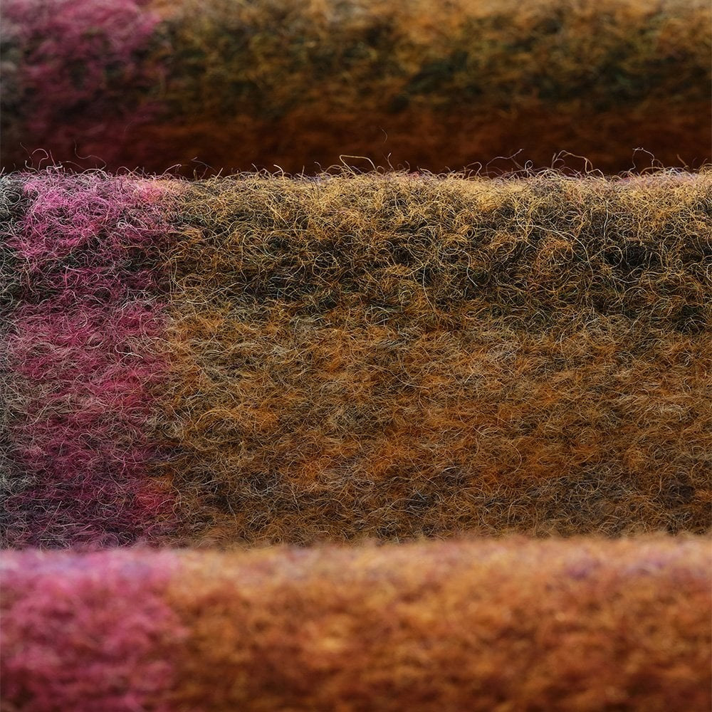 Wax London Multicolored Check Wool Blend Jacket