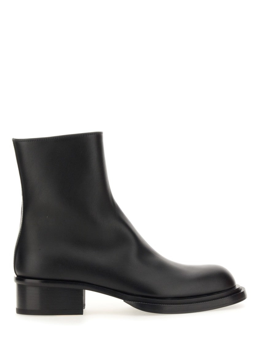 Alexander Mcqueen Cuban Stack Boot