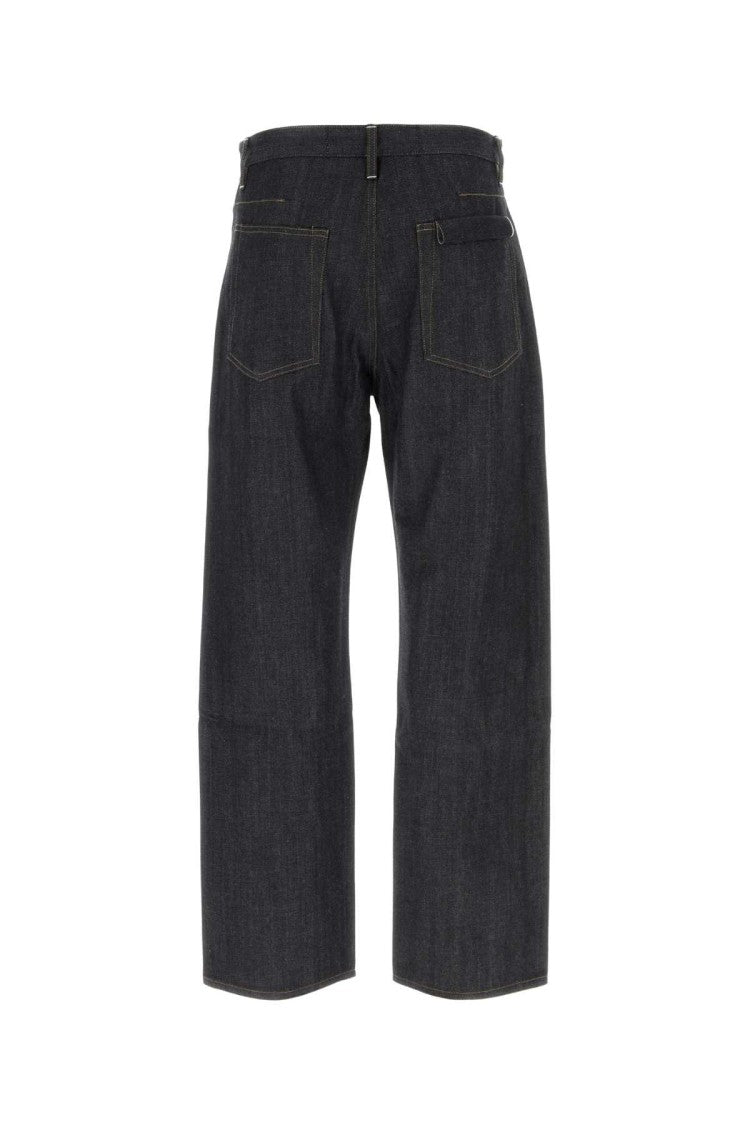 Jil Sander High-Waisted Straight-Leg Denim Jeans With Five-Pocket Design