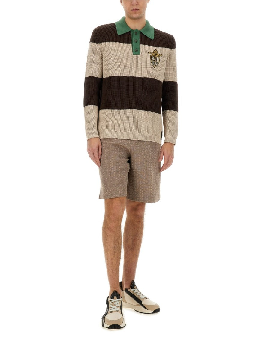 Fendi Jacquard Bermuda Shorts