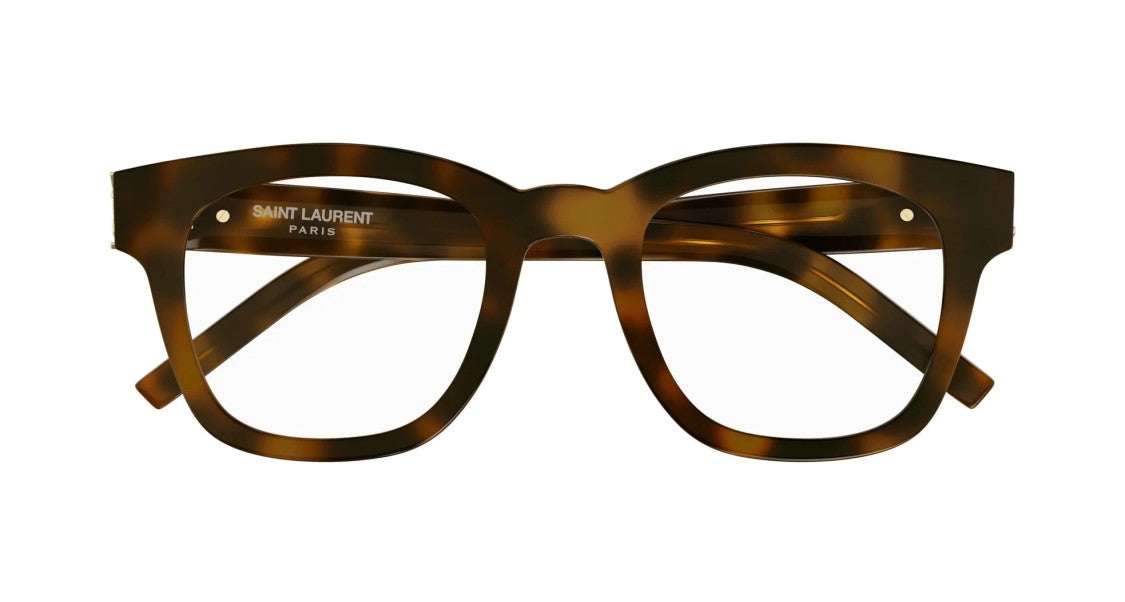 Saint Laurent Eyeglasses Saint Laurent Sl M124 Opt 002 Havana Havana Transparent 49/22/145