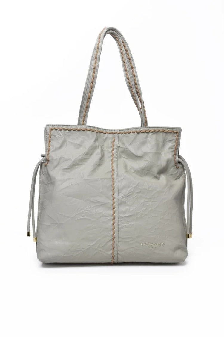 Ermanno Firenze Large Tote Tanisha Bag - Aqua Green