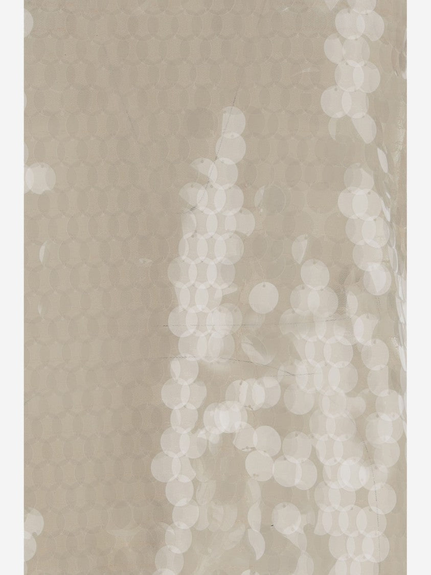 Niccolò Pasqualetti Nylon Top With Sequin Pattern