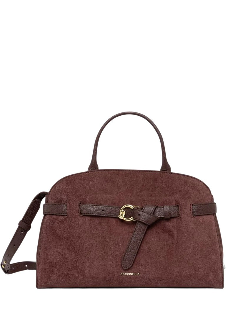 Coccinelle Sabine Suede Medium Suede Medium Handbag