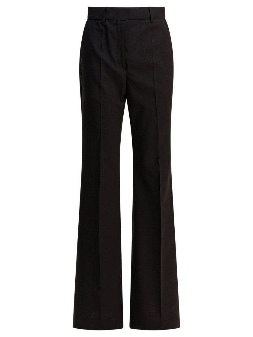 Max Mara Flare Wool Pants With Tailored Design