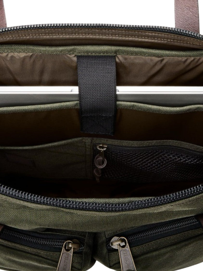 Filson Forest Green Dryden Zip Tote Bag
