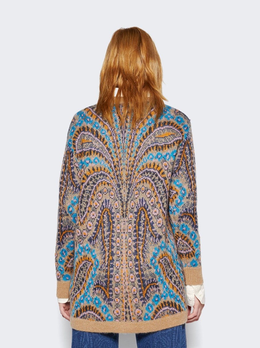 Etro Girocollio Knit Cardigan