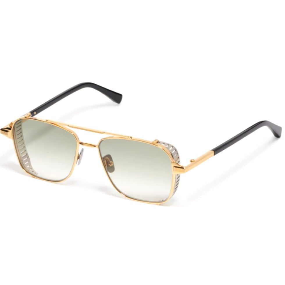 John Dalia Gold Phil Metal Square Sunglasses