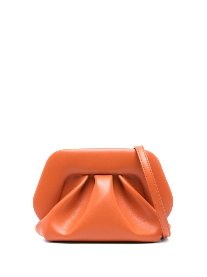 Themoirè Sculptural Orange Vegan Fabric Bag