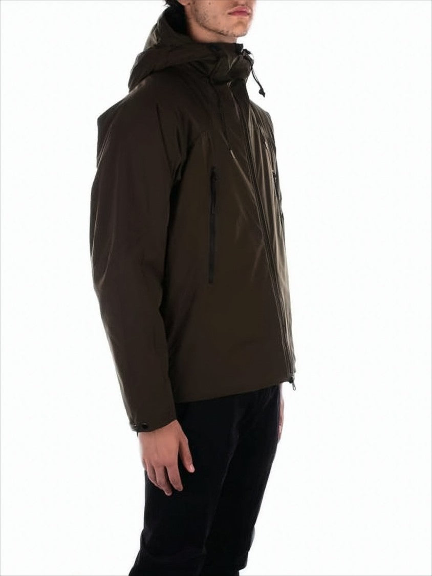C.P. Company Structured Olive Poly Jacket With Adjustable Hood