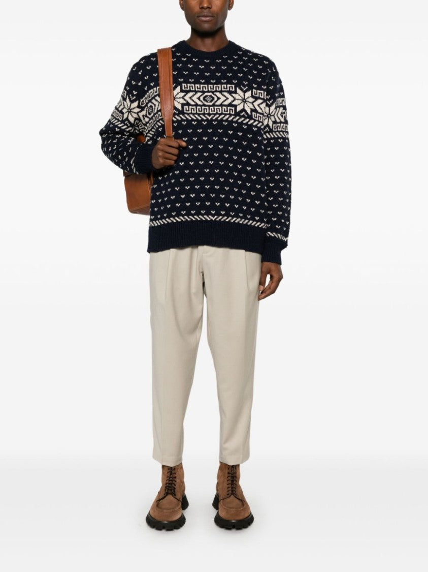 Polo Ralph Lauren Blue/White Ls Rn Po-Long Sleeve-Pullover