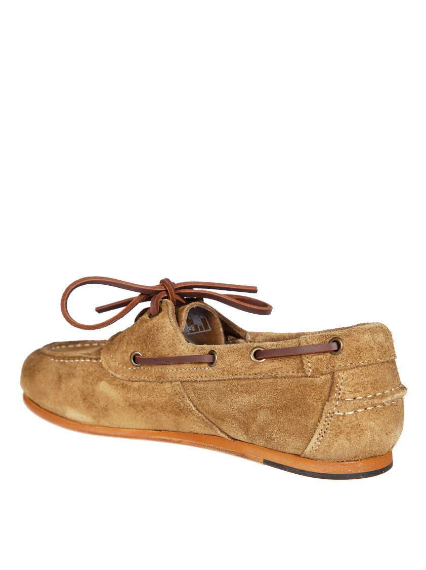 Sebago Soft Suede Owen Bow Detail Loafers