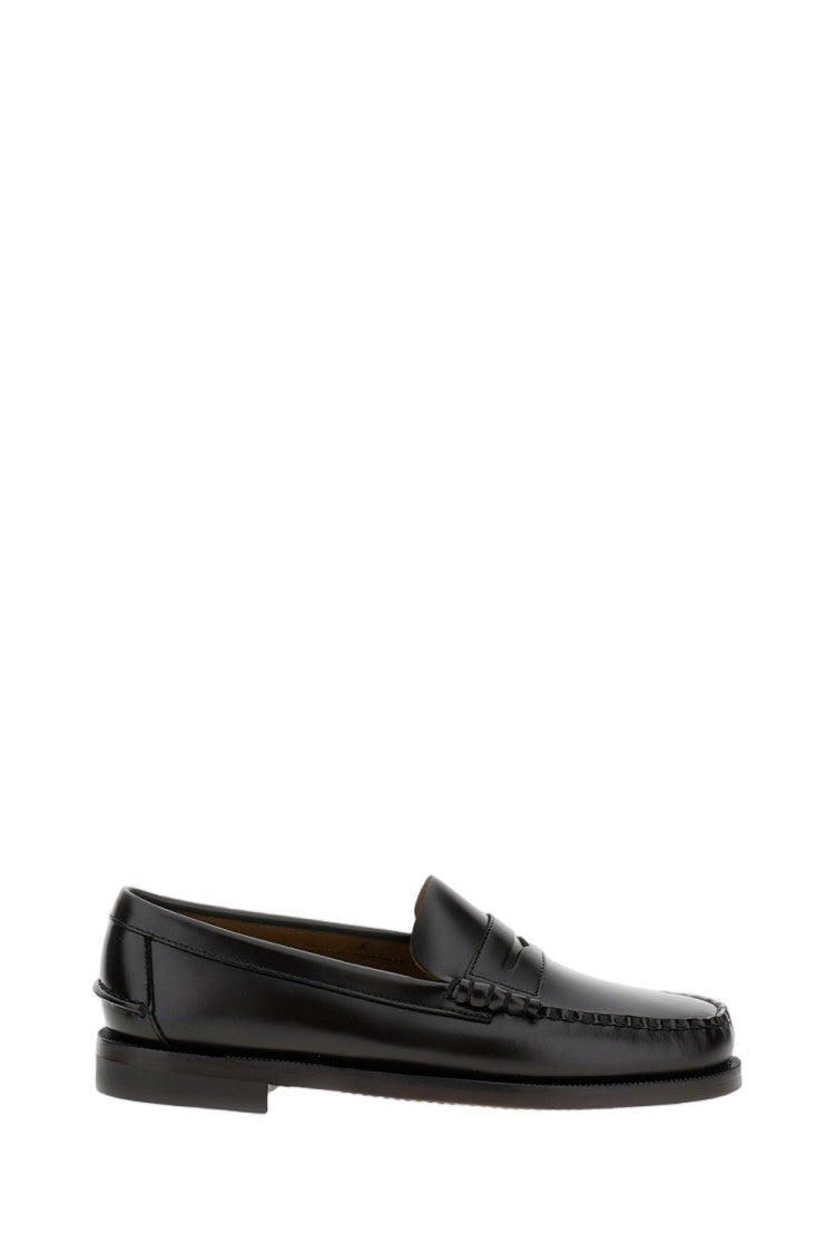 Sebago Dk Coffee Classic Dan Full-Grain Leather Penny Loafers
