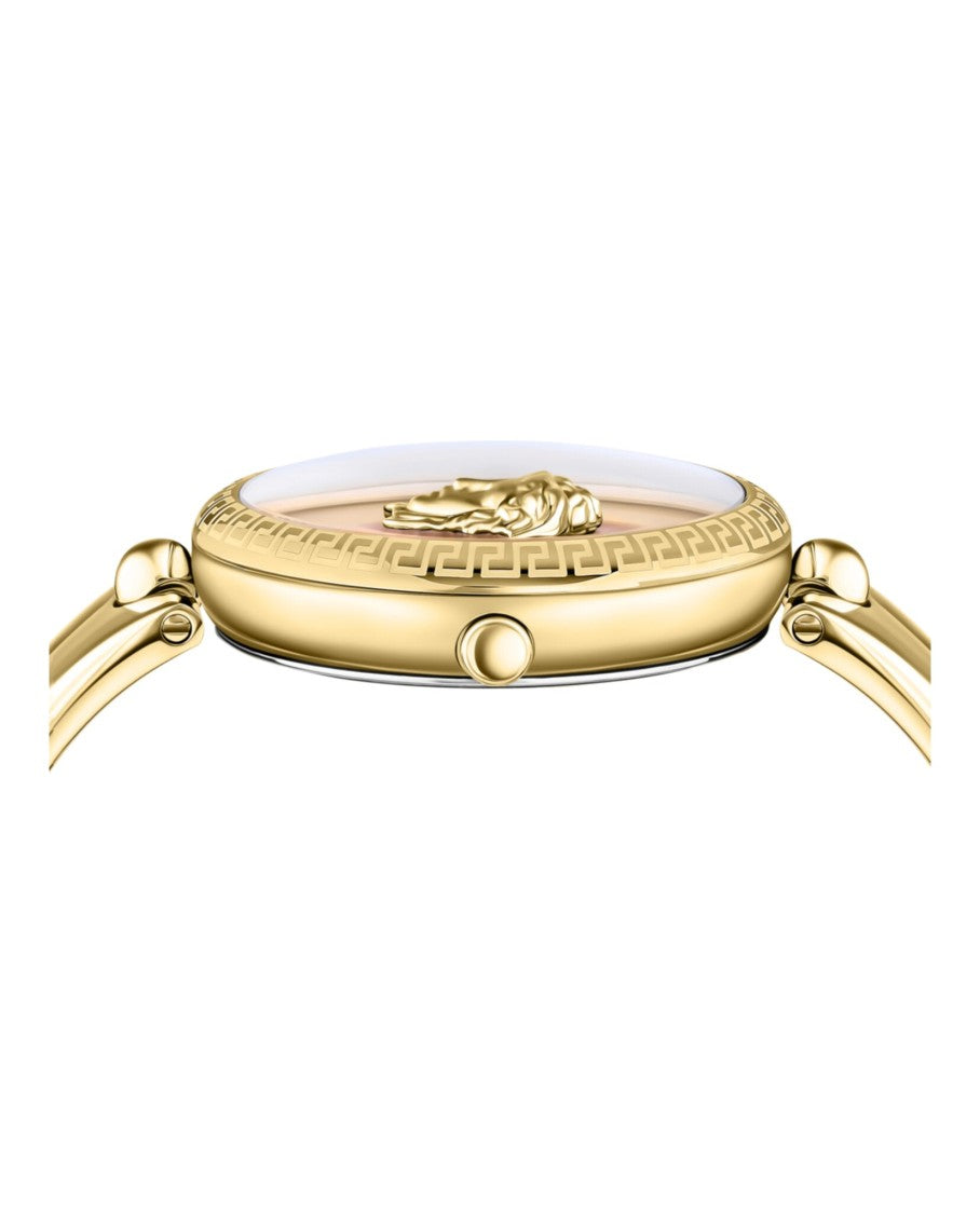 Versace Palazzo Empire Bracelet Watch With Red Enamel Dial