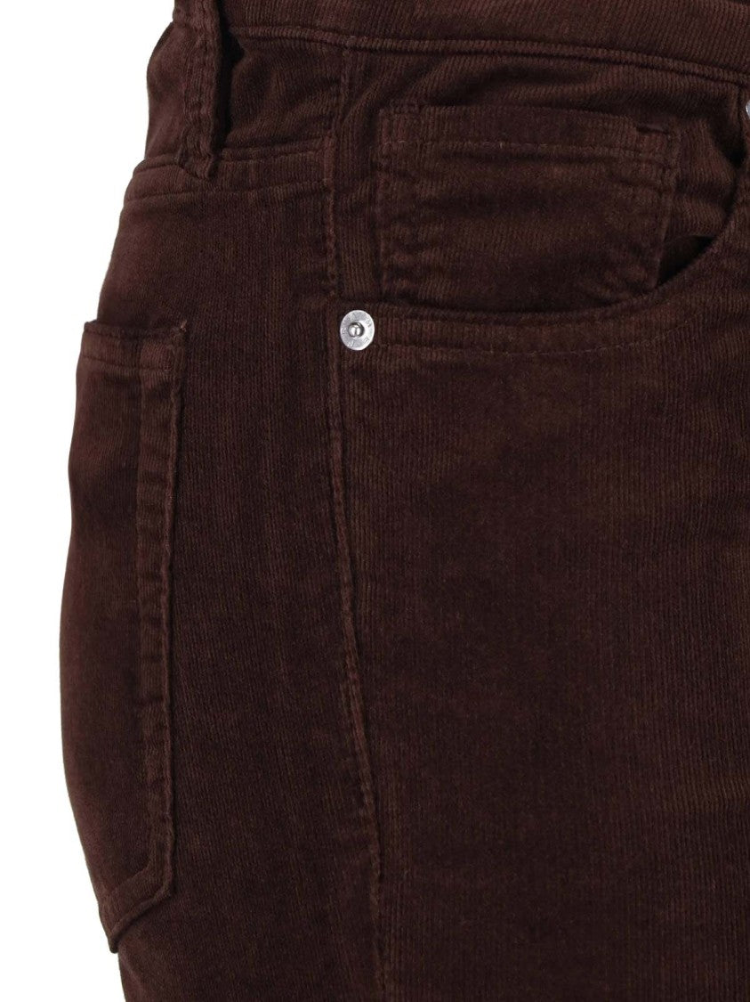 Frame Brown The Reboot Corduroy Flared Pants