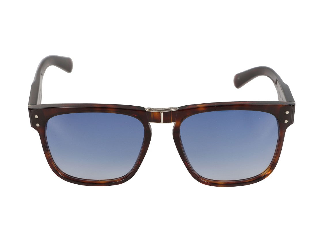 Kador Tortoiseshell Rider Flag/N Square Gradient Sunglasses