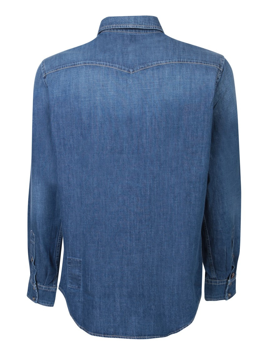 Jacob Cohen Blue Casual Cotton Shirt
