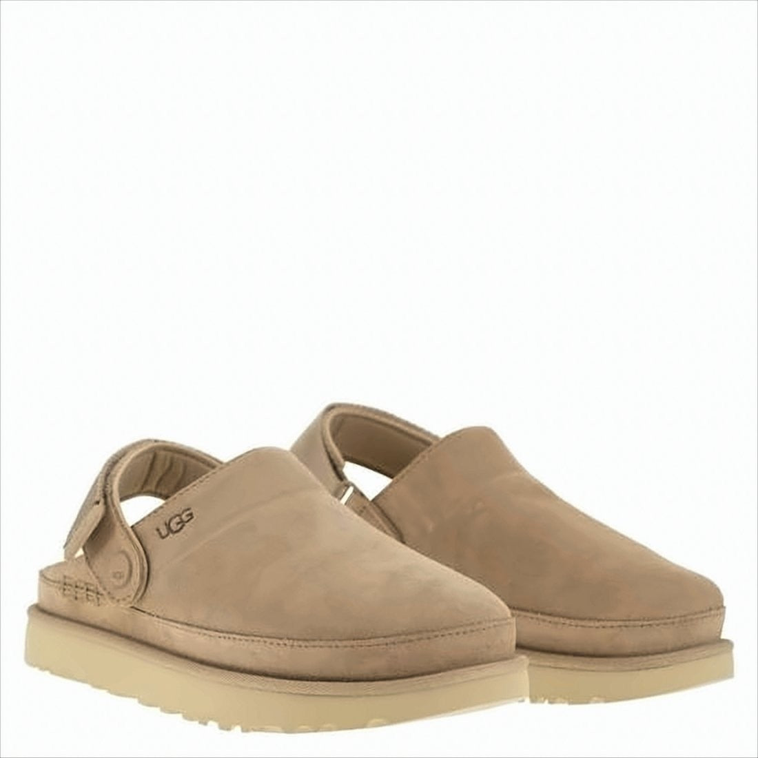 Ugg Suede Slip-On Mules With Textured Eva Sole