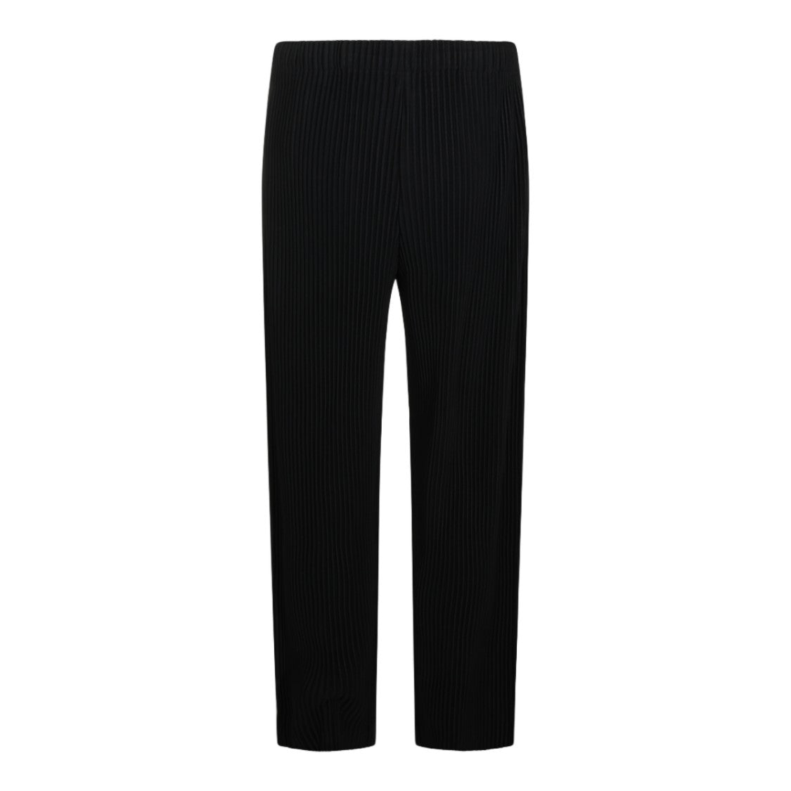 Homme Plissé Issey Miyake Straight-Leg Trousers With Distinctive Pleated Texture