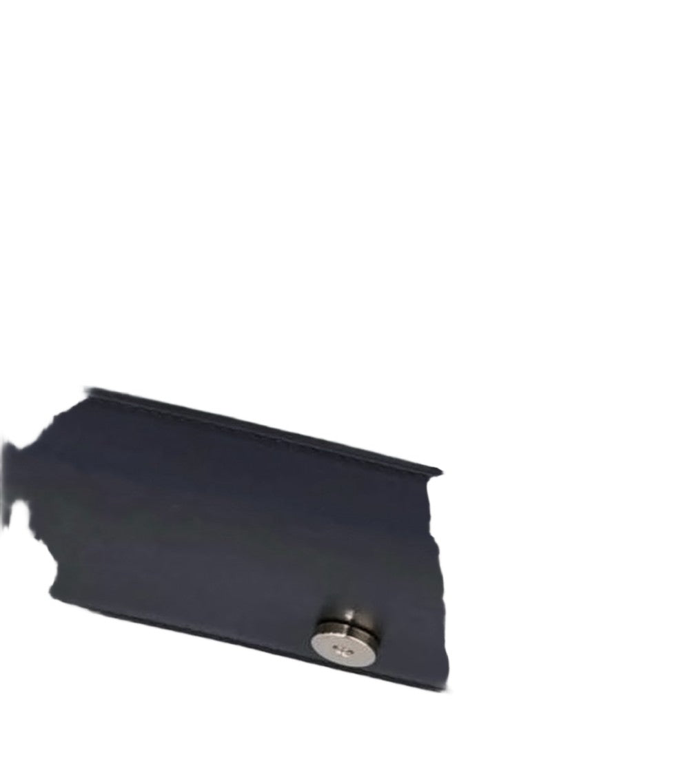Ferragamo Rectangular Black Calf Leather Shoulder Bag