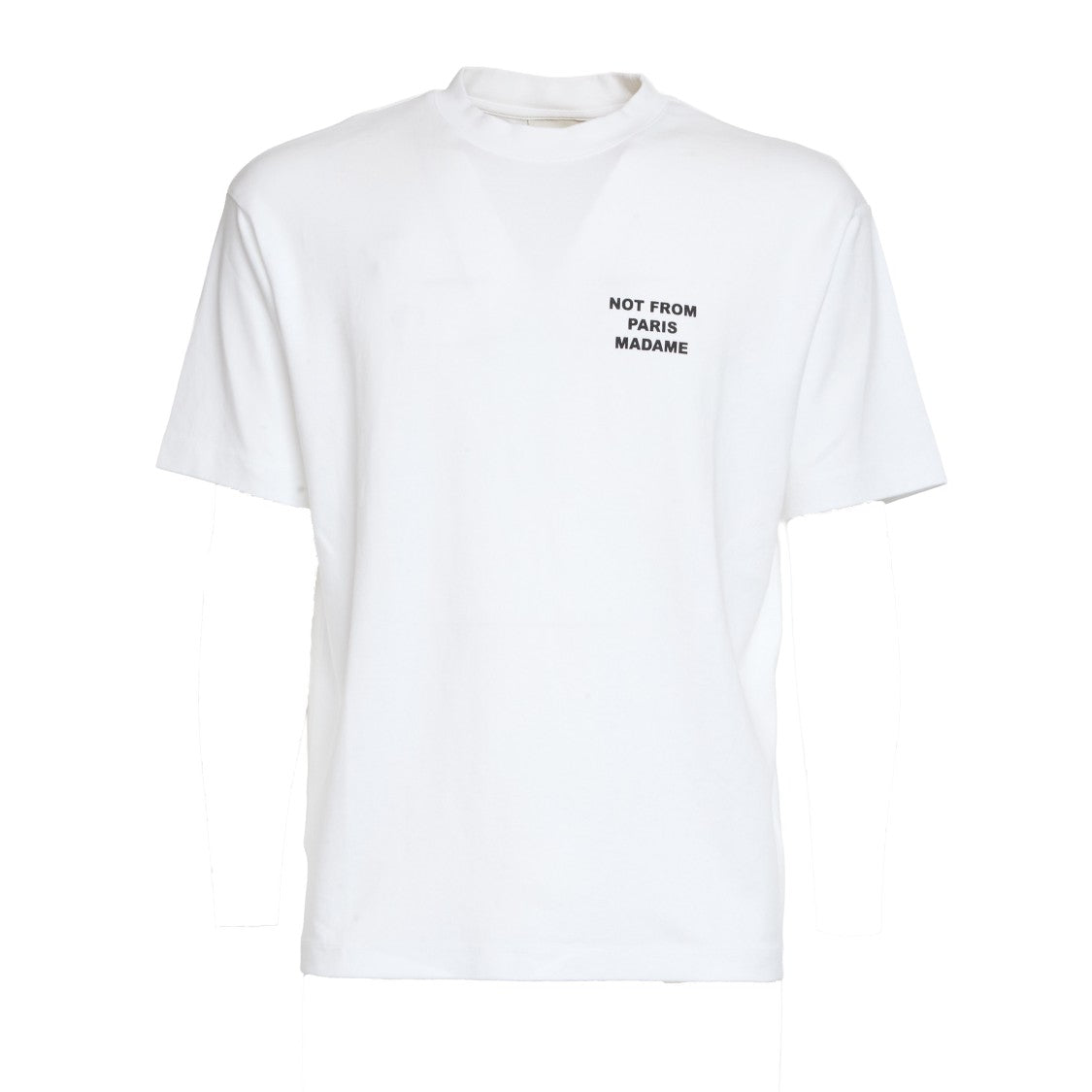 Drôle De Monsieur Le T-Shirt Slogan Interlock T-Shirt
