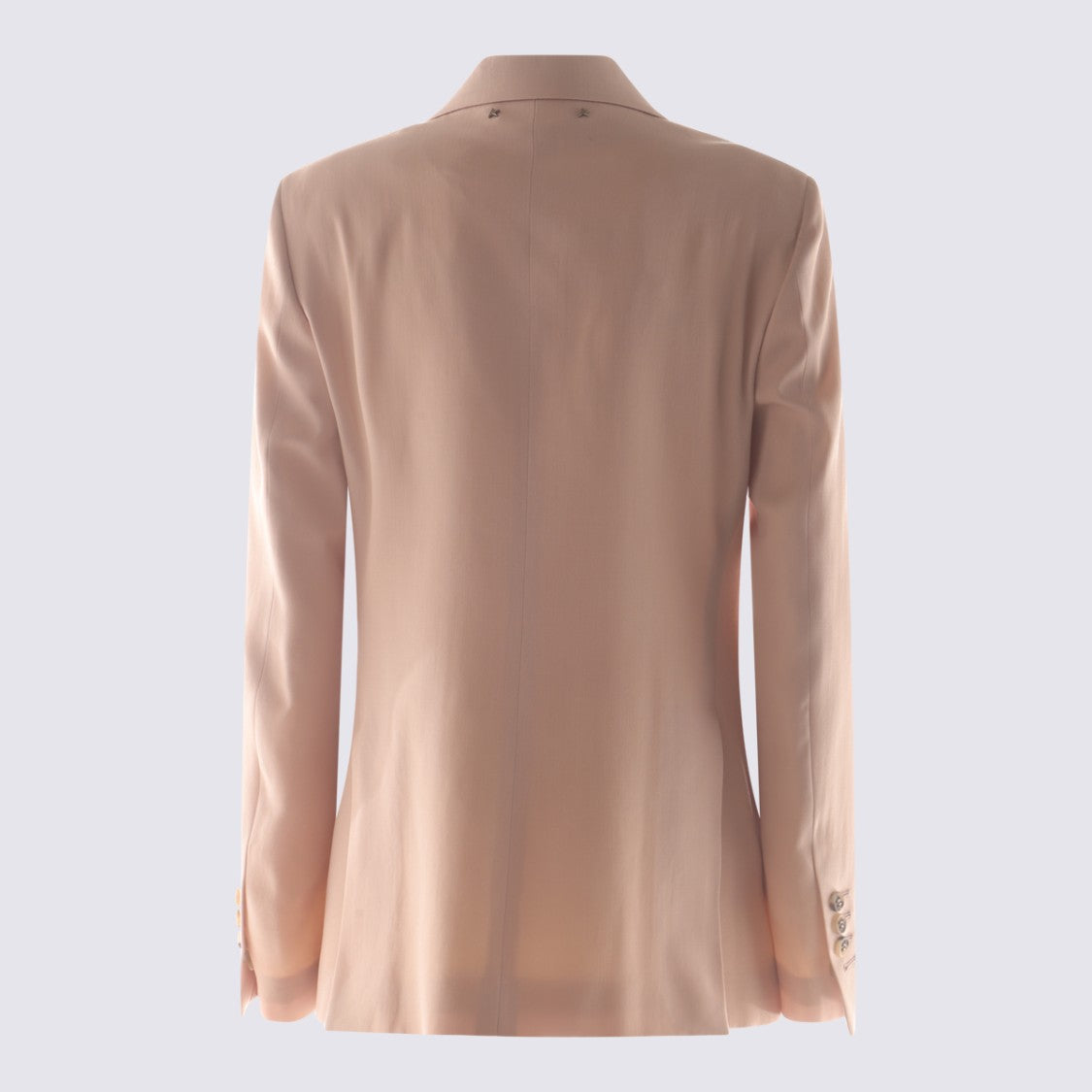 Golden Goose Tailored Double-Breasted Beige Blazer