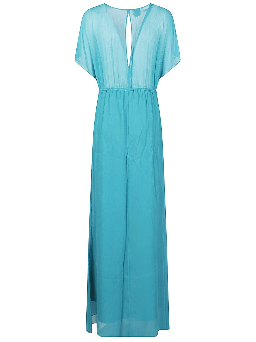 Pinko Garcina Flowing Viscose Maxi Dress